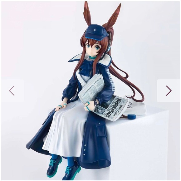 Furyu Arknights Amiya Newsgirl Noodle Stopper Figure US Seller - Picture 3 of 3